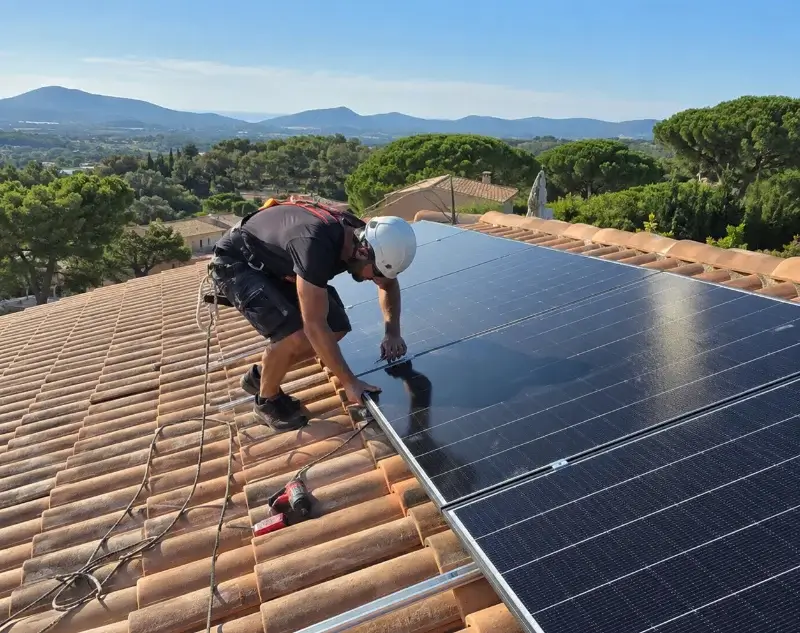 Installateur panneaux solaires Vénérieu — pose photovoltaïque sur toiture