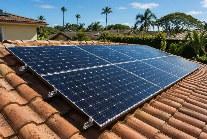 Installation de panneaux solaires à Vénérieu